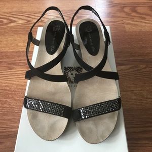 Anne Klein Jasia Wedge Sandals
